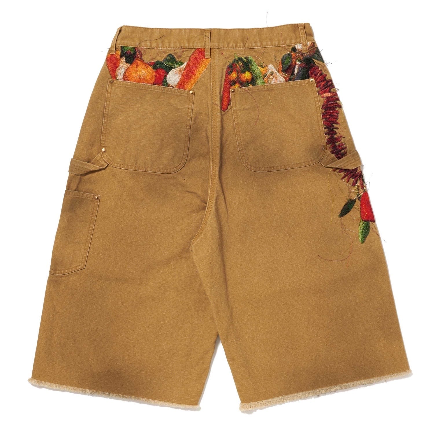 doublet VEGETABLE EMBROIDERY CUT-OFF PANTS | CONSTRUCT1
