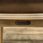 NORR11 Elephant Lounge Chair Vintage Camel  ノアイレブン エレファント ラウンジチェア オーク材 レザー【モデルルーム展示品】【中古】【350サイズ】