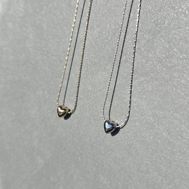 【再入荷】mini heart necklace