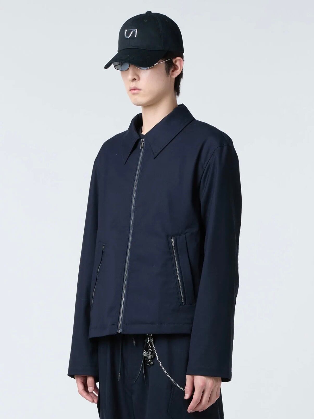 SHOOP | EVERYDAY ZIPPER JACKET | DARK NAVY | HOWDAY