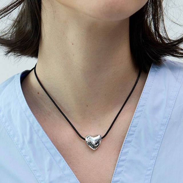 Heart 2way choker 2 colors　V1793