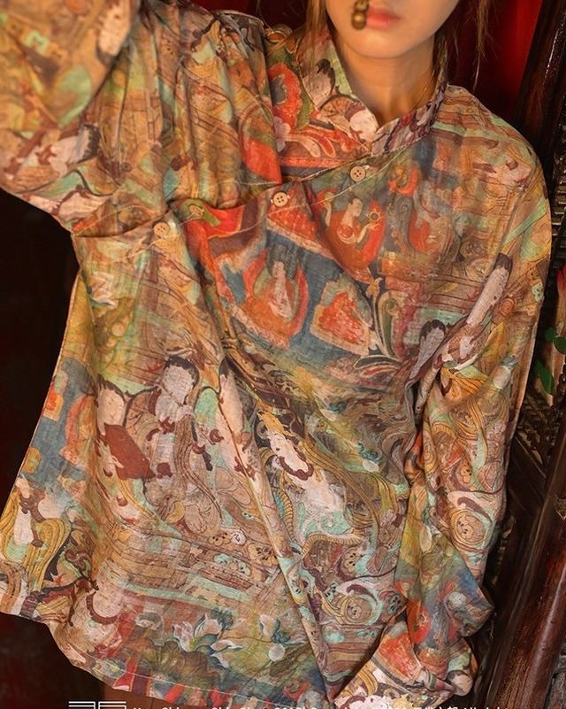Bodhisattva Long-Sleeve Shirt【G1133】