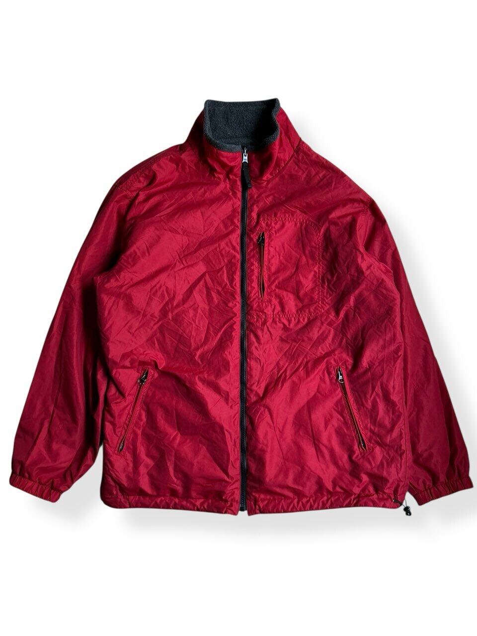 00's old UNIQLO Nylon x Fleece Reversible Warm Up Jacket | Culture