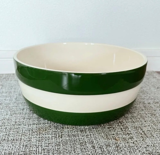 【cornishware】ドッグボウル