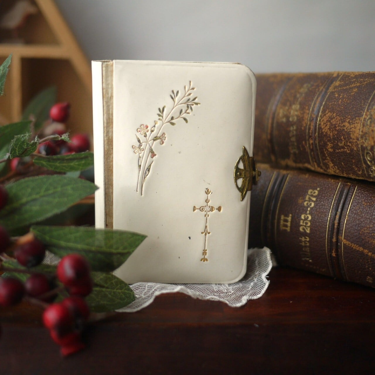 白い祈祷書 Himmelsbrot 1897 ドイツ