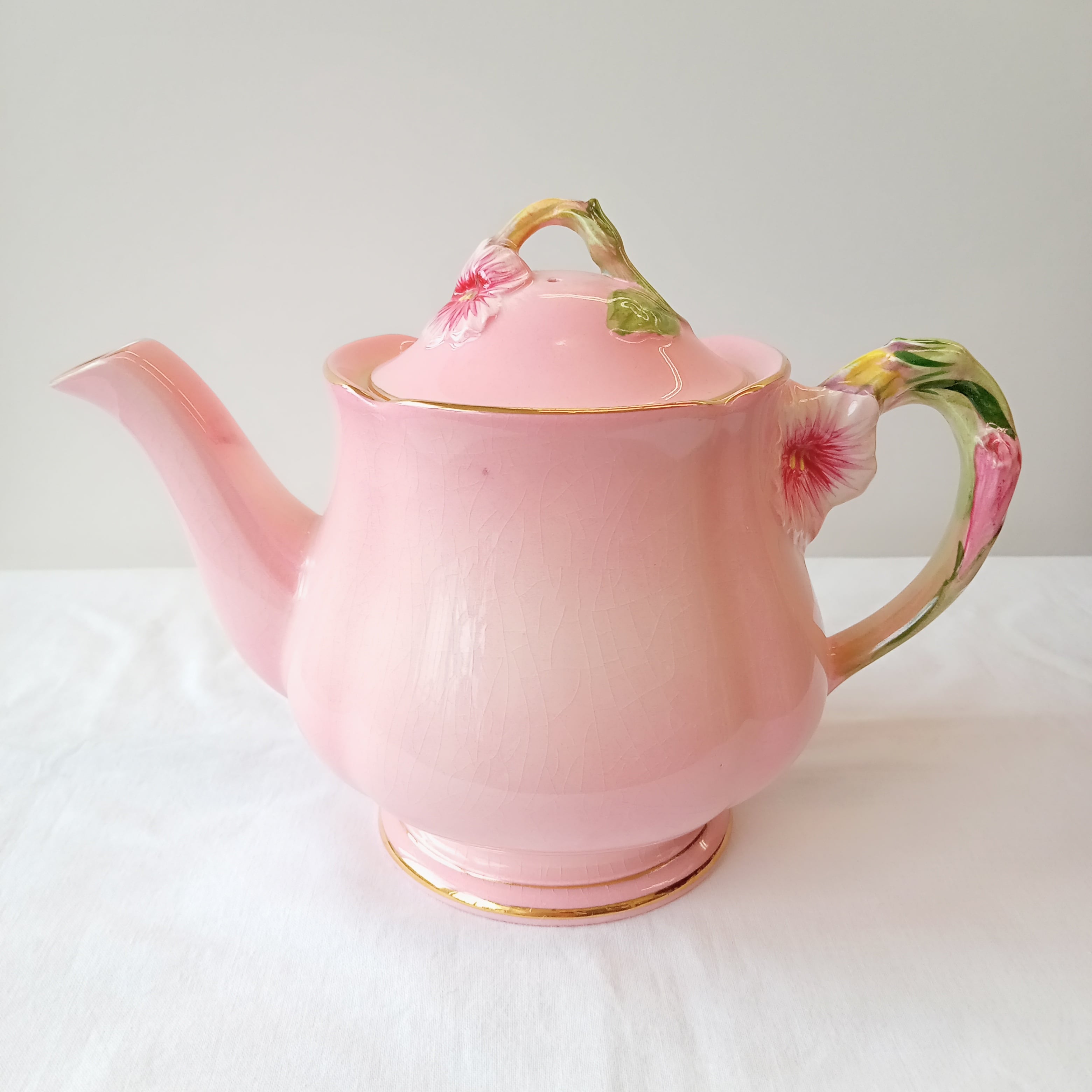 ロイヤル ウィントン ペチュニア ティーポット Royal Winton PETUNIA