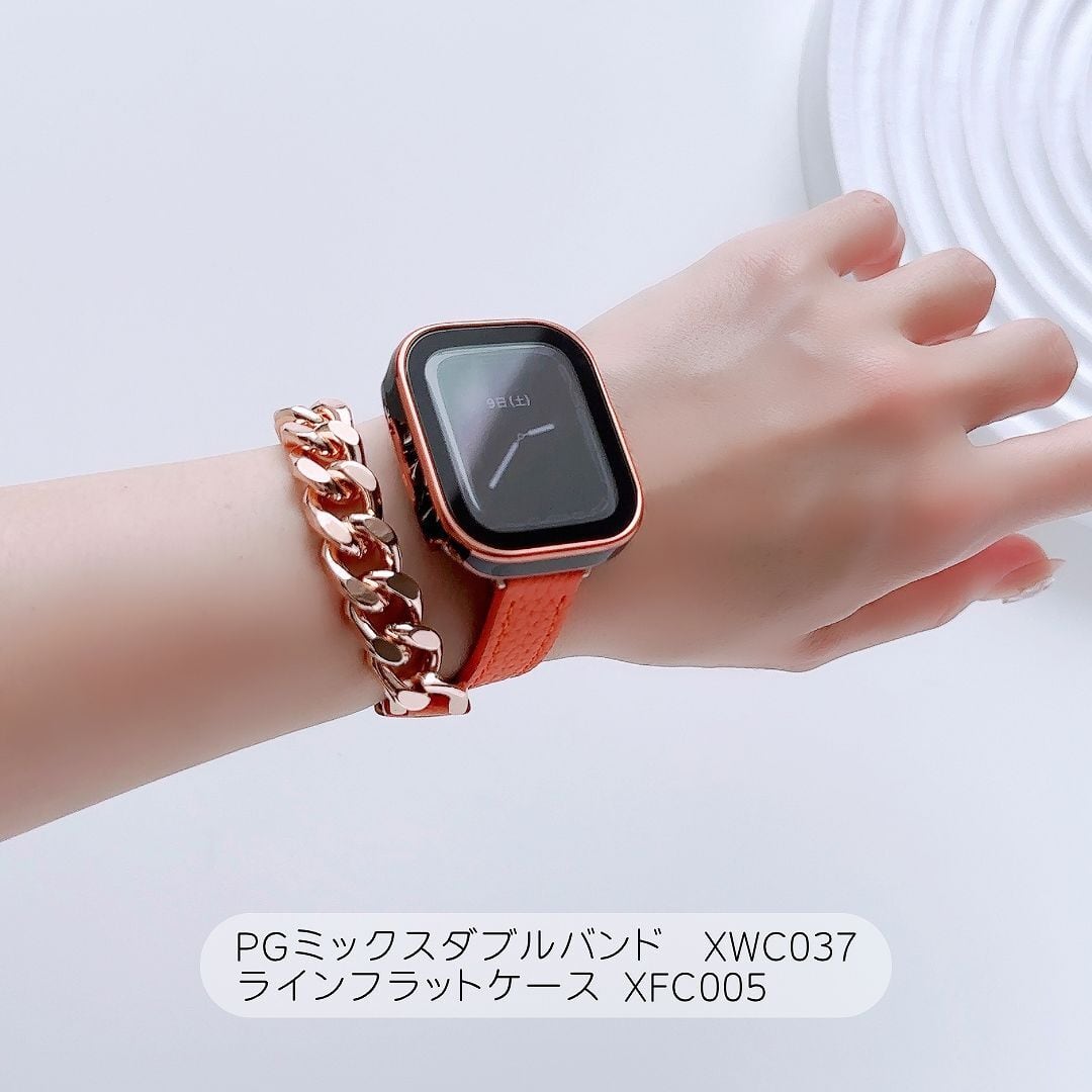 Apple Watch ラインフラットケース | Lune (リュンヌ)