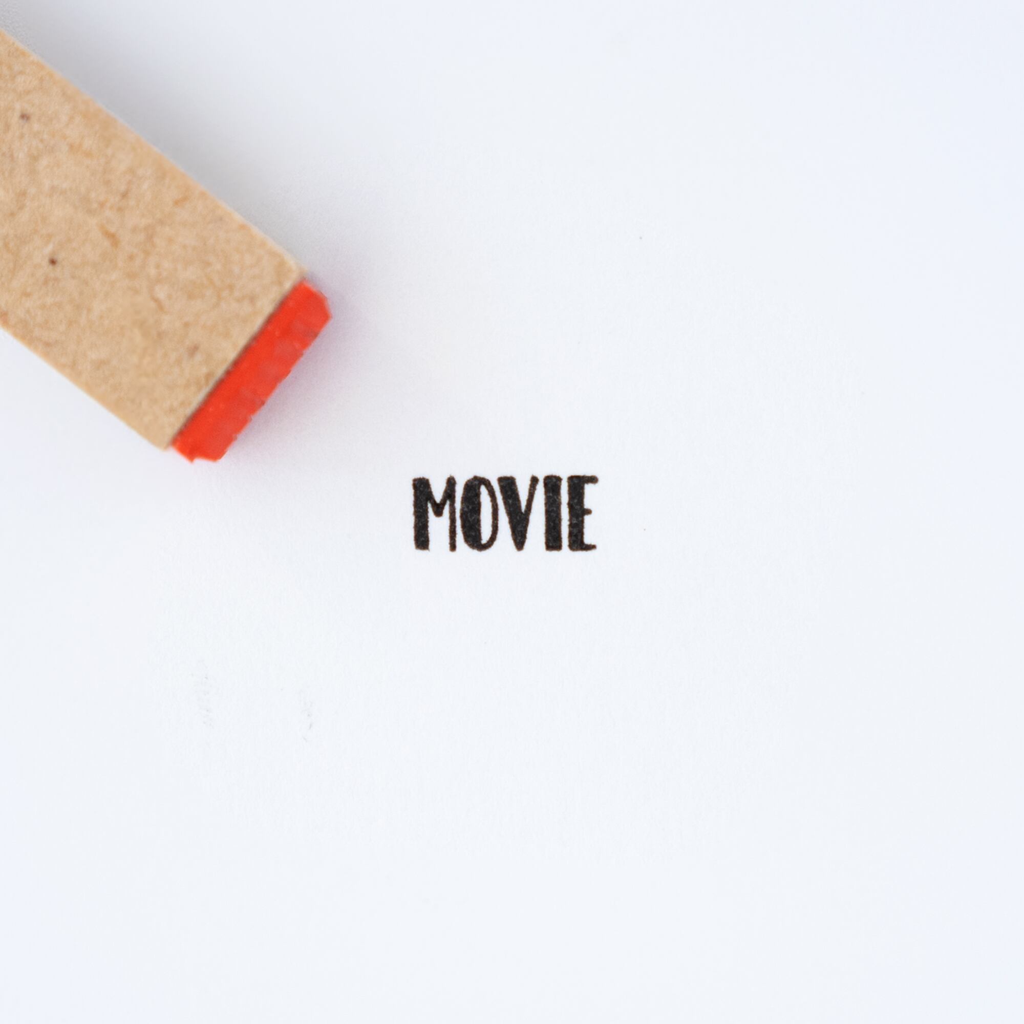 【小さな文字】MOVIE_映画 | はんこ