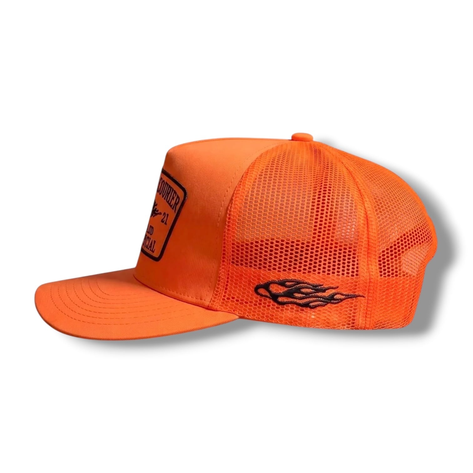LXPL CAP LE トラッカーキャップ メッシュキャップ アメカジ オレンジ