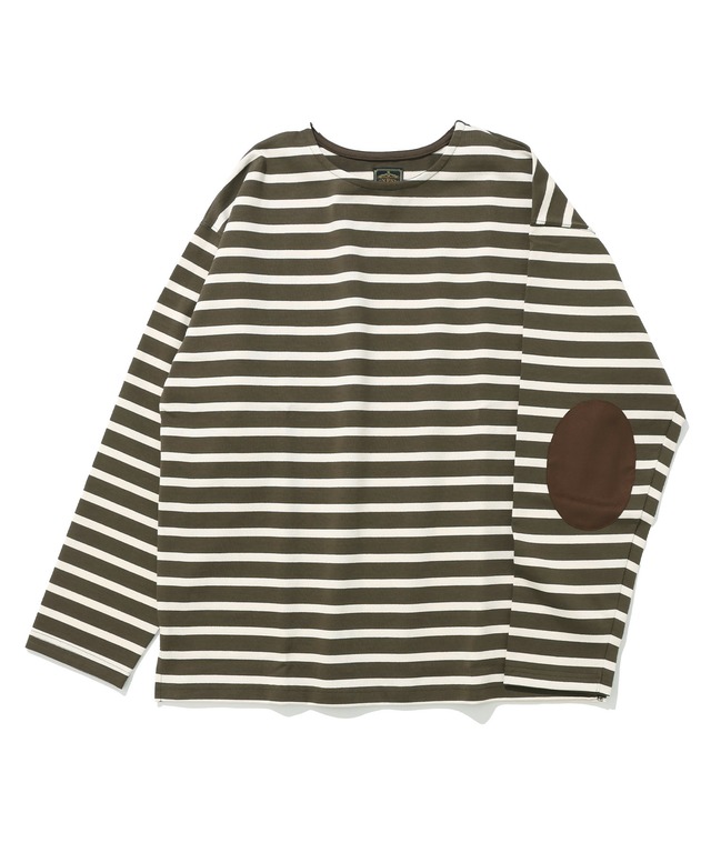 ELBOW PATCH BORDER 　エルボー パッチ ボーダー ロンT　GS2529968