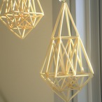 海の光のヒンメリ - W - ✧ Moon Star / Ocean Origin Light