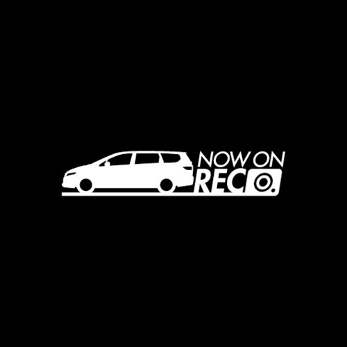 オデッセイ【RB3系】録画中 ステッカー