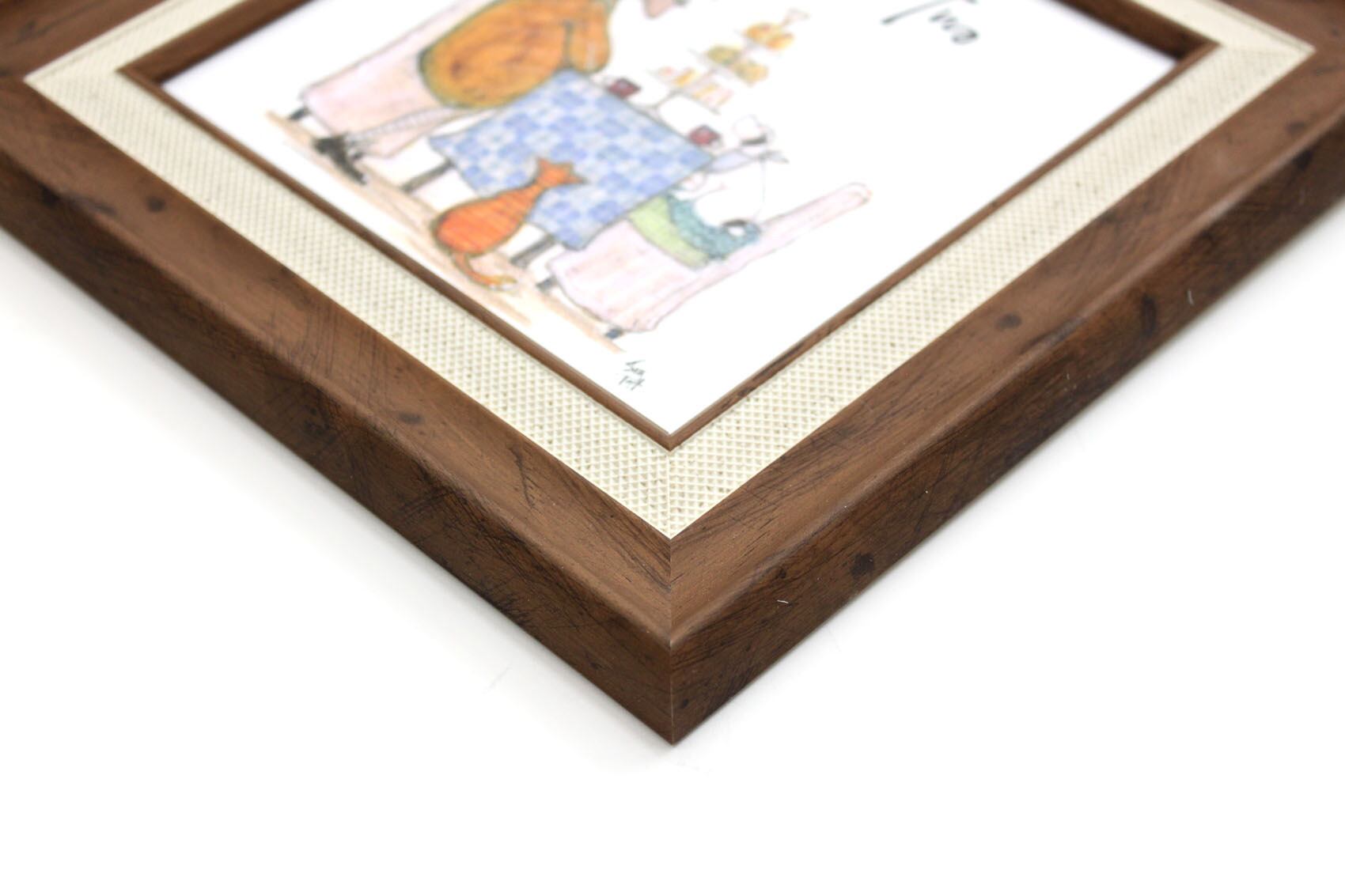 サムトフト「みんなでお茶」Sサイズ ゲル加工アート アートフレーム 絵画 インテリア