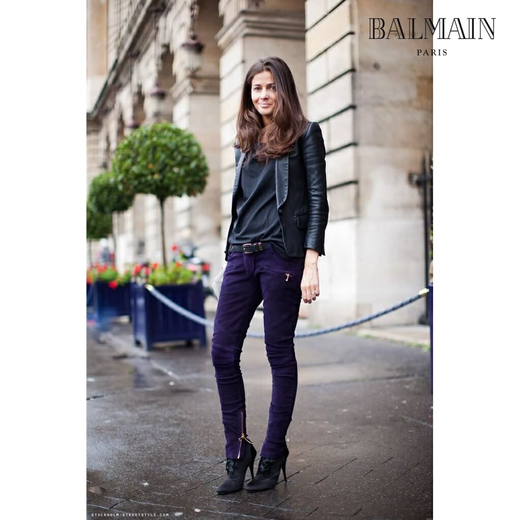 送料無料【50%OFF】新品【正規】BALMAIN（バルマン）VIOLET PURPLE