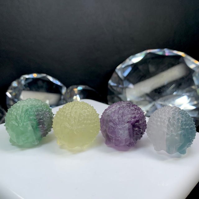 3.フローライトハリネズミさん☆家族セット