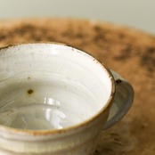 欅窯　コーヒー碗皿