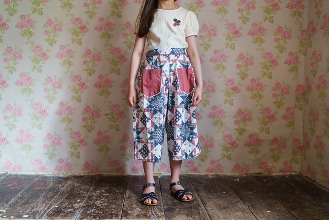 《即納》Little Cotton Clothes / Molly Trousers - Patchwork Floral