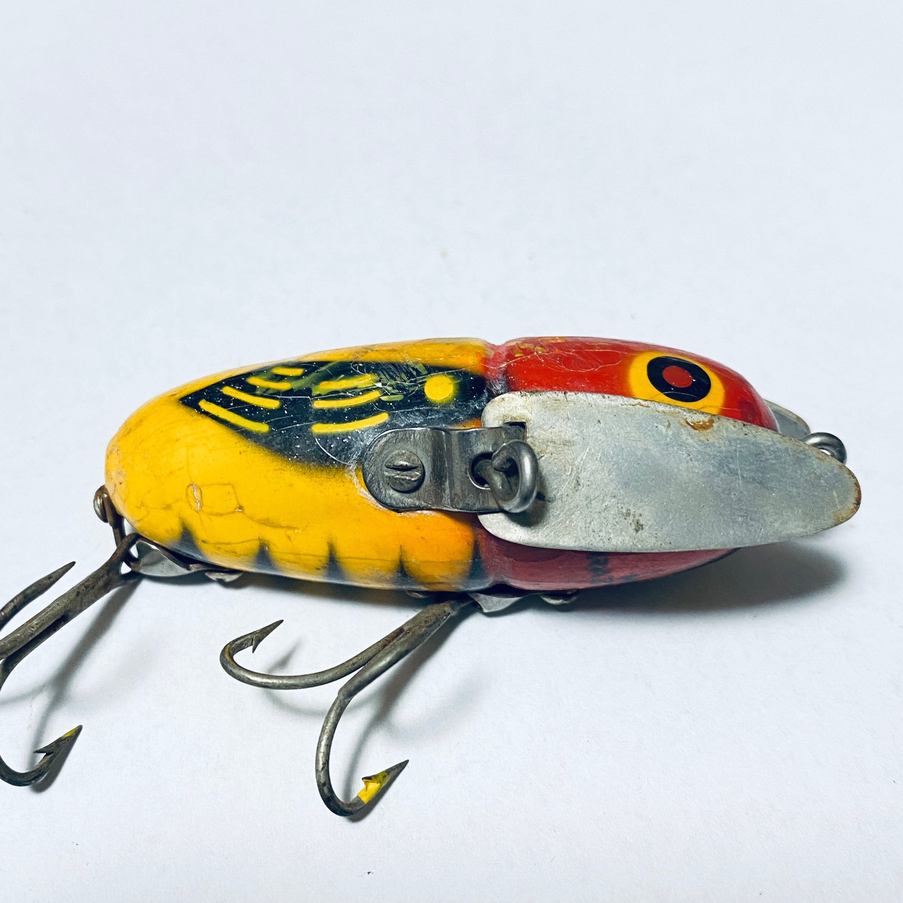 オールド へドン クレージークローラー ウッド #2120 BF 美品 2120 HEDDON CRAZY CRAWLER ウッドルアー オールド ヘドン クレージー