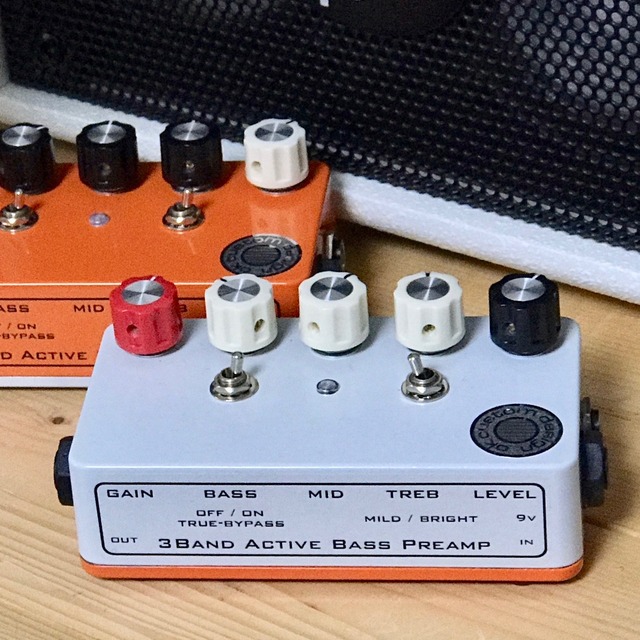 3Band Active Bass Preamp 「受注生産」