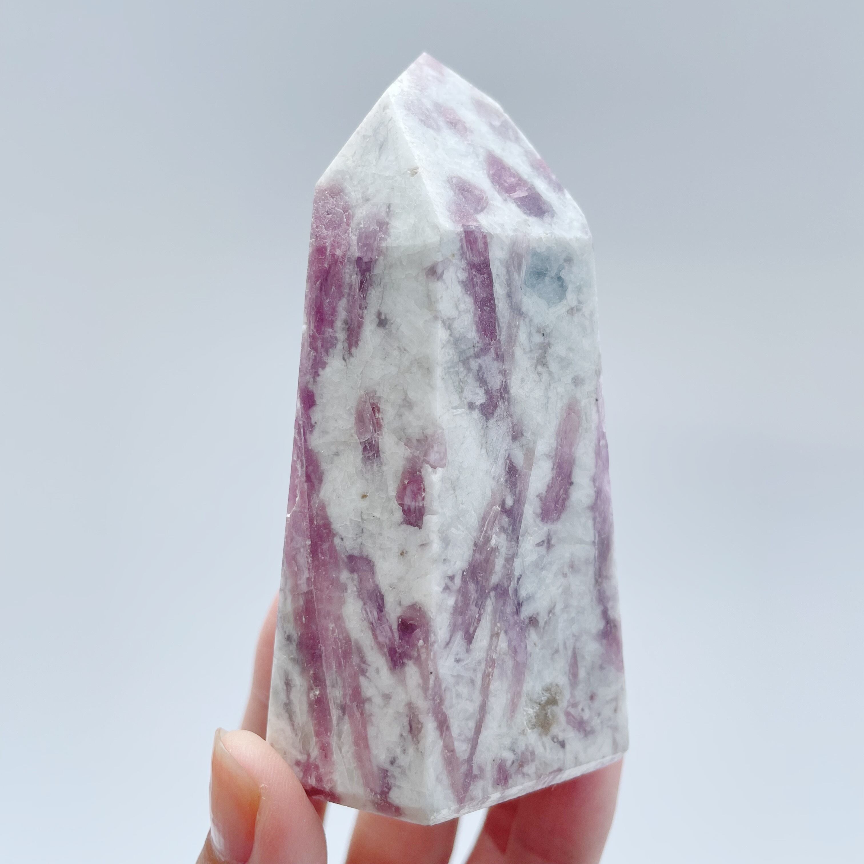 ピンクトルマリン タワー型05 Pink Tourmaline 天然石 鉱石 パワーストーン Kamoku カモク インテリア天然石 鉱物のネットショップ