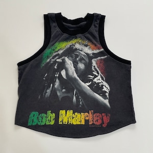 -USED- BABY BOB MARLEY TANK TOP -CHARCOAL GREY- [サイズ不明記]