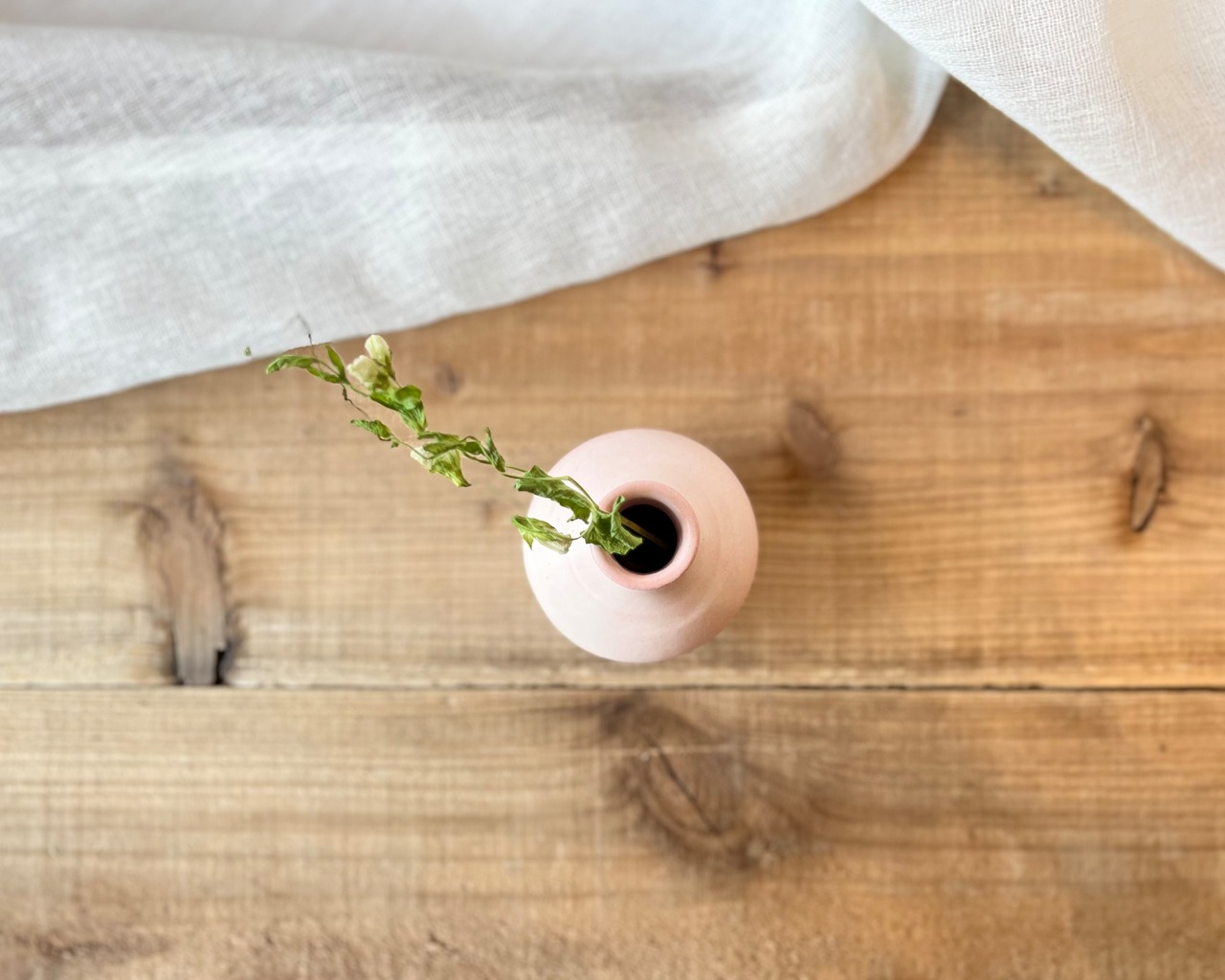 花瓶(一輪挿し)さくら 縦長 / mayumi(Daikeikoubou) 画像2