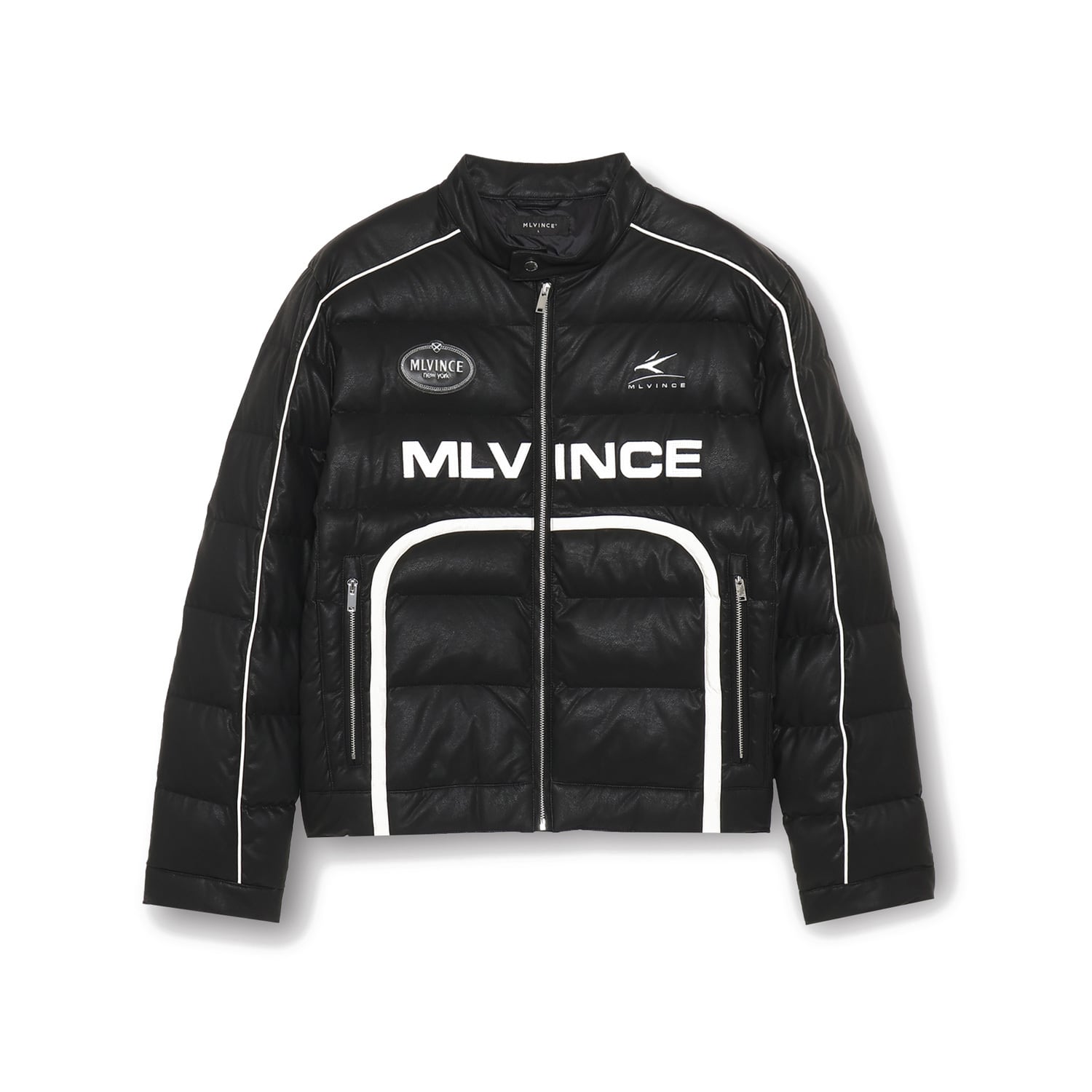 D*a様 mlvince モーターサイクルジャケット M MLVINCE / PUFFER BIKER JACKET | HOLICK
