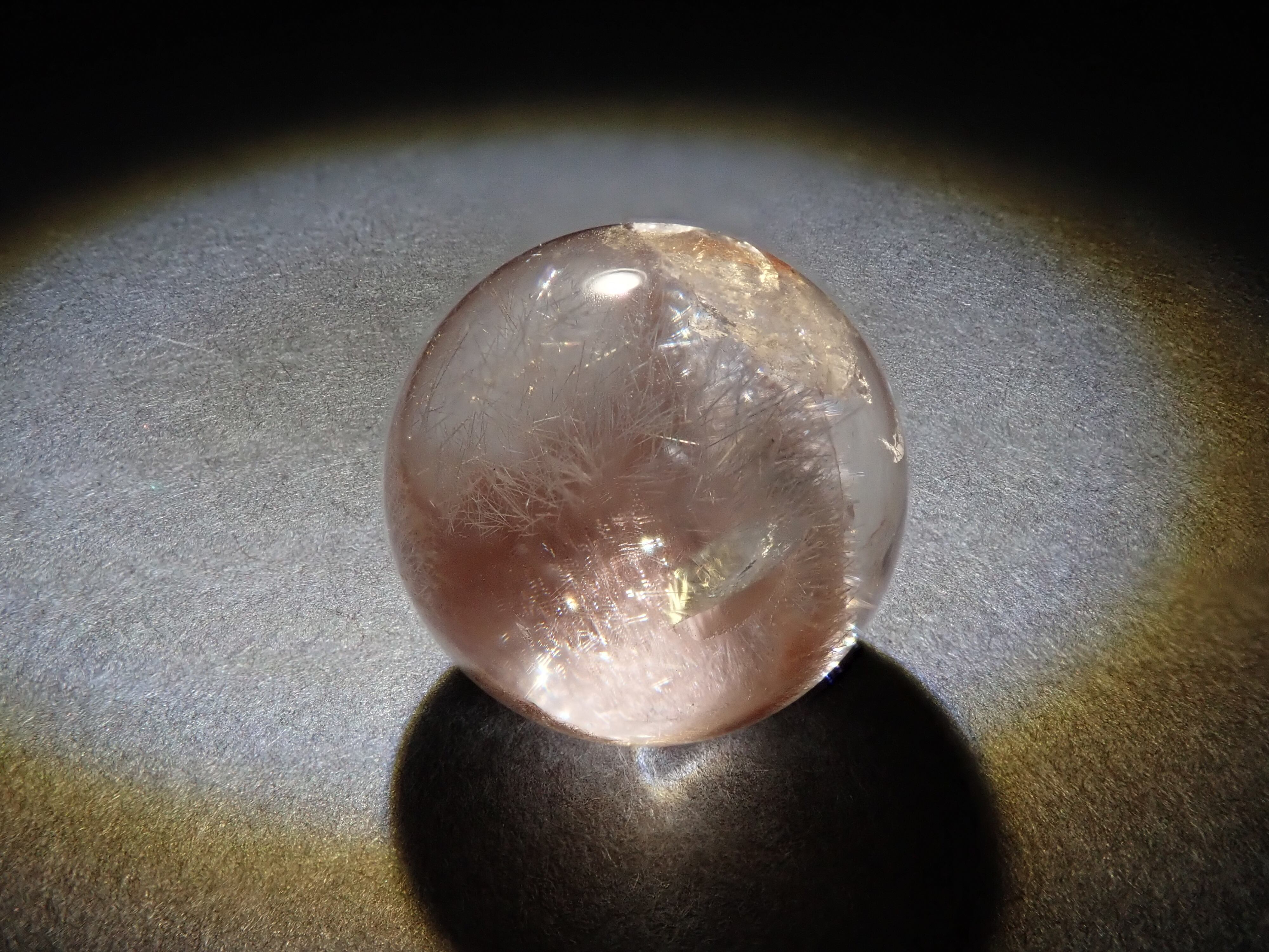 【新商品】ブラジル産デュモルチェライトインクォーツ 16.616ct
