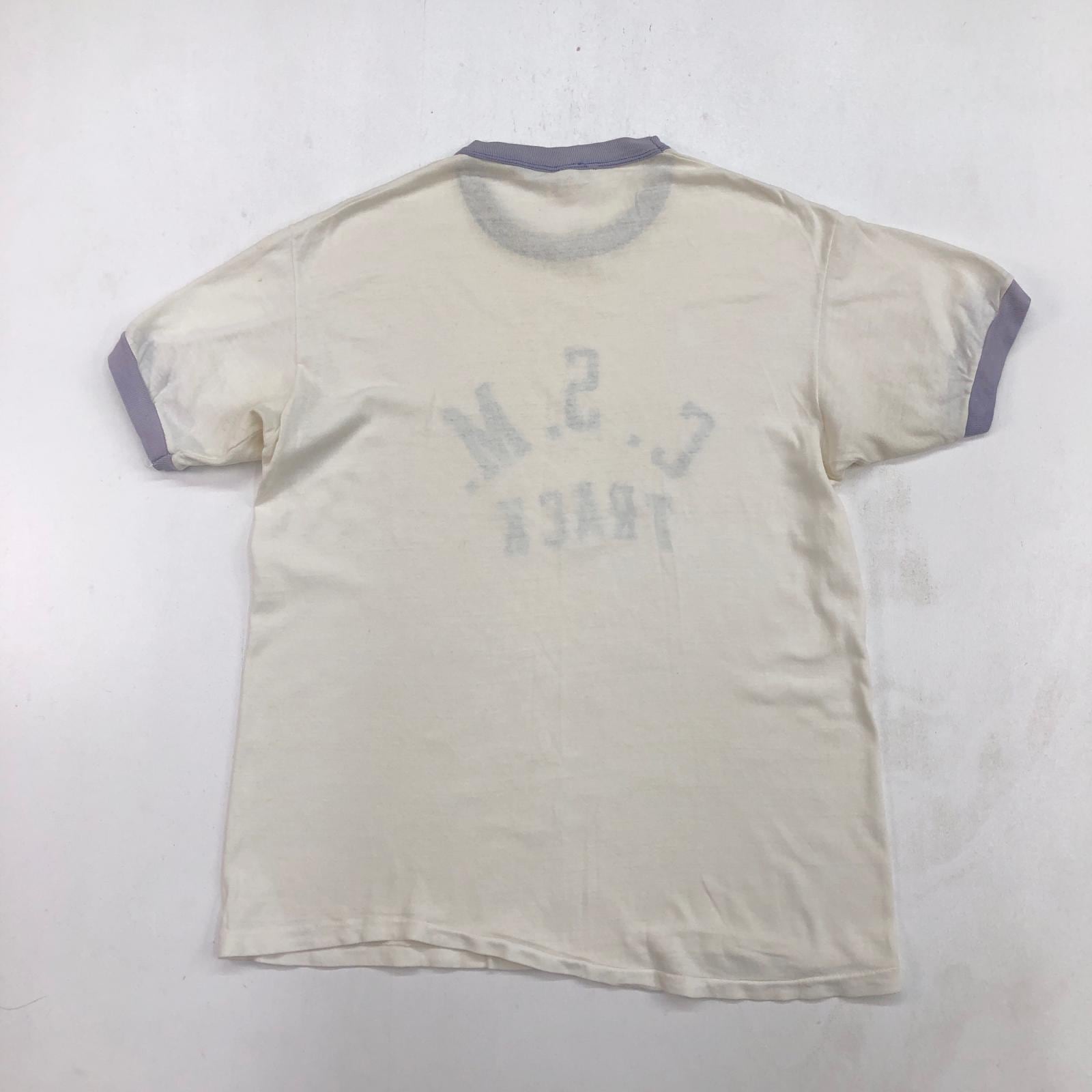 RUSSEL ラッセル 70年代 USA製 金タグ 初期 C.S.M TRACK リンガー T