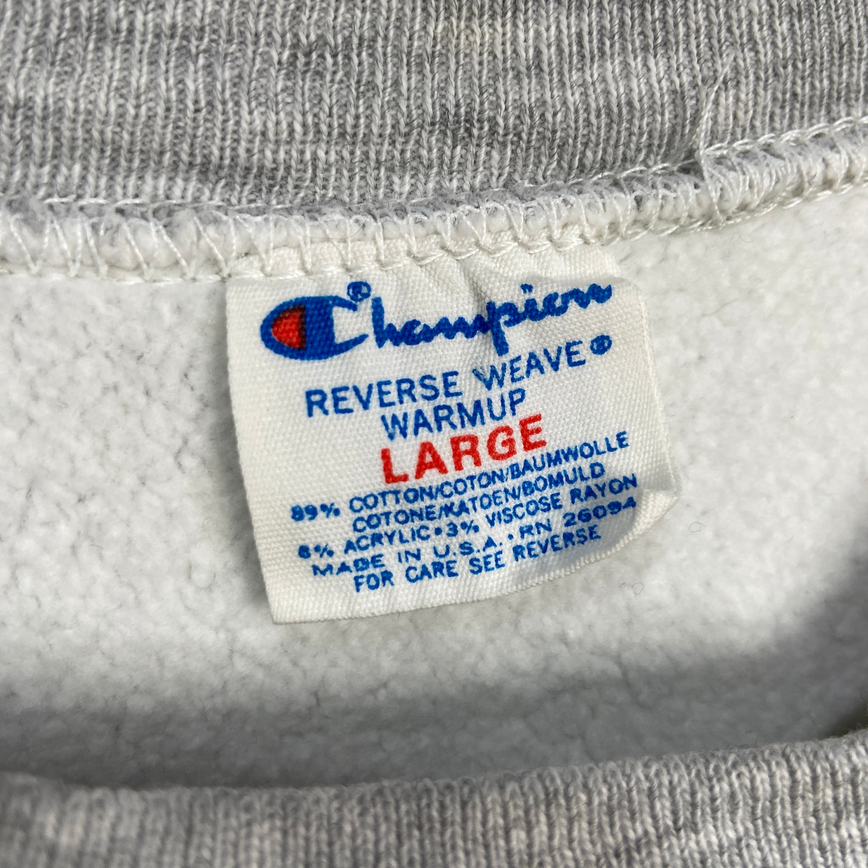 80s USA製 Champion リバースウィーブスウェット トリコタグ L | 古着 ...