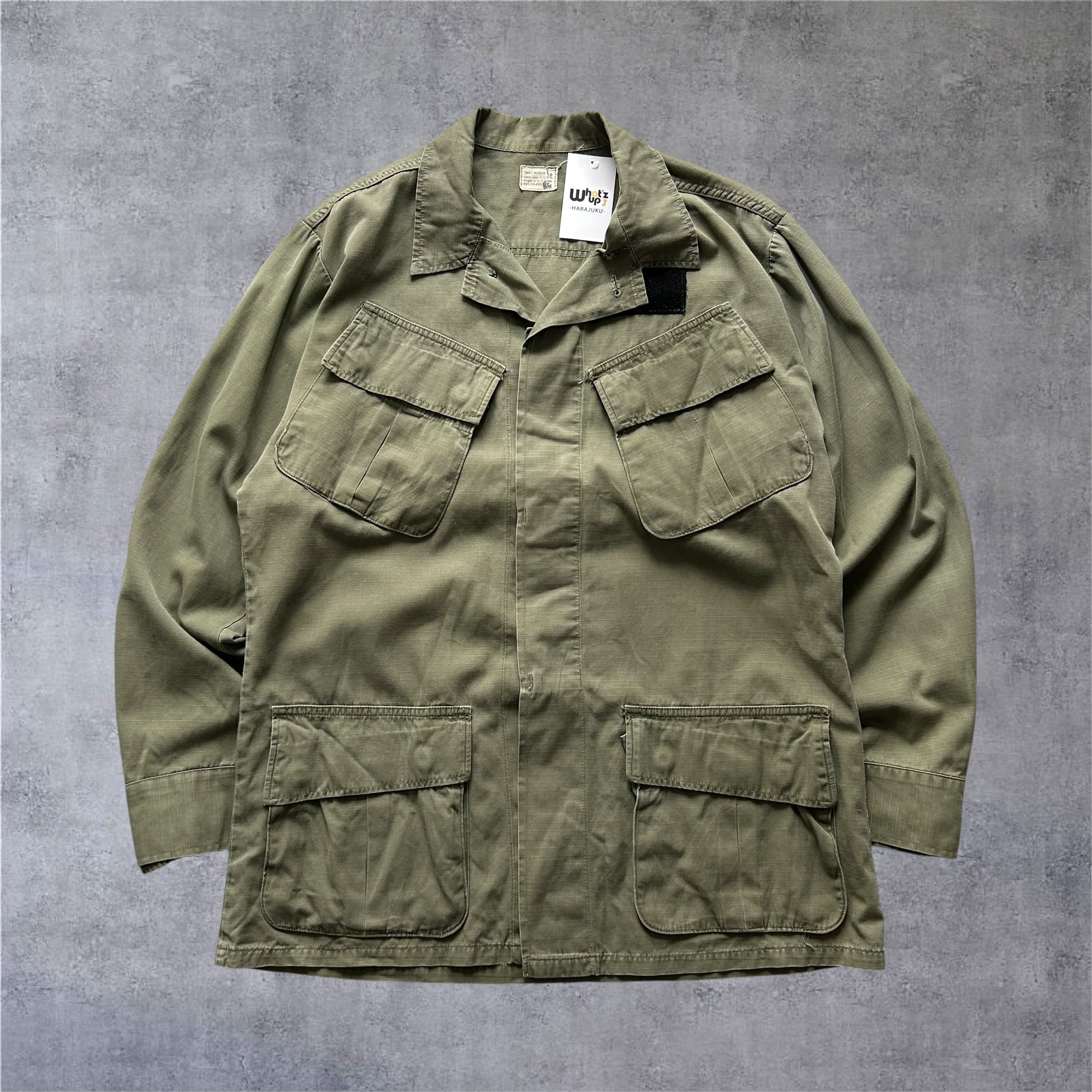 1970s U.S.ARMY Jungle Fatigue Jacket "5th"【高円寺店】