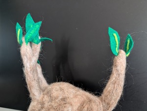手芸 たぬきち作〝パキポディウムグラキリス①〟 ※生態同時発送不可