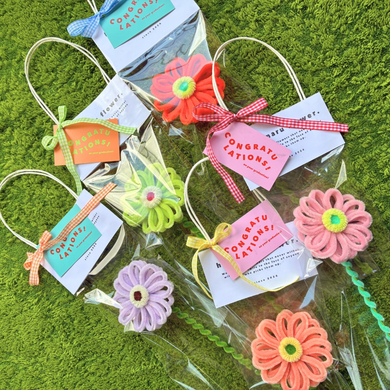 35種類から選べる！【卒業シーズン限定】＜5本セット＞Happy Graduation flower set 【卒業式】 - 2