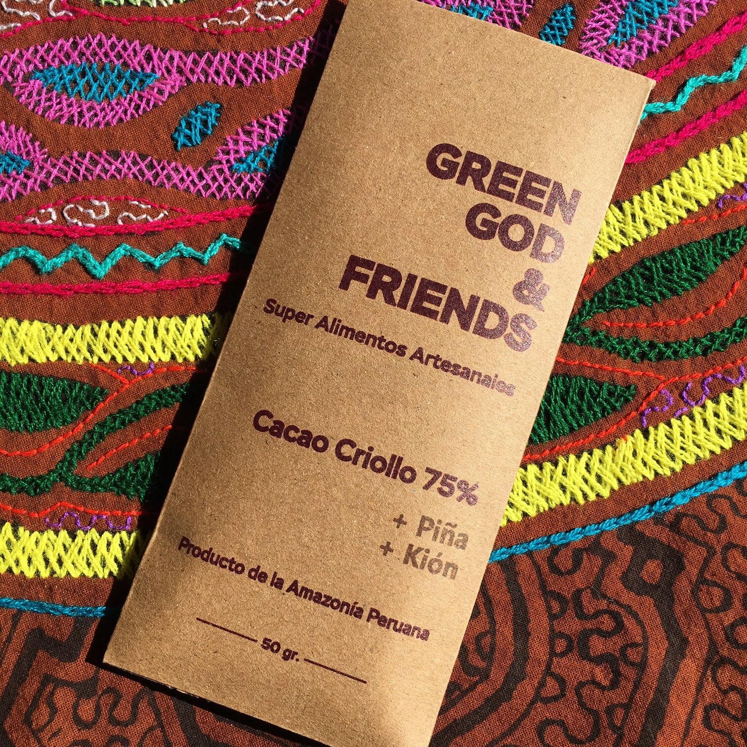 カカオ 75% パイナップル＆ジンジャー Criollo Cacao 75% +Pina +Kion