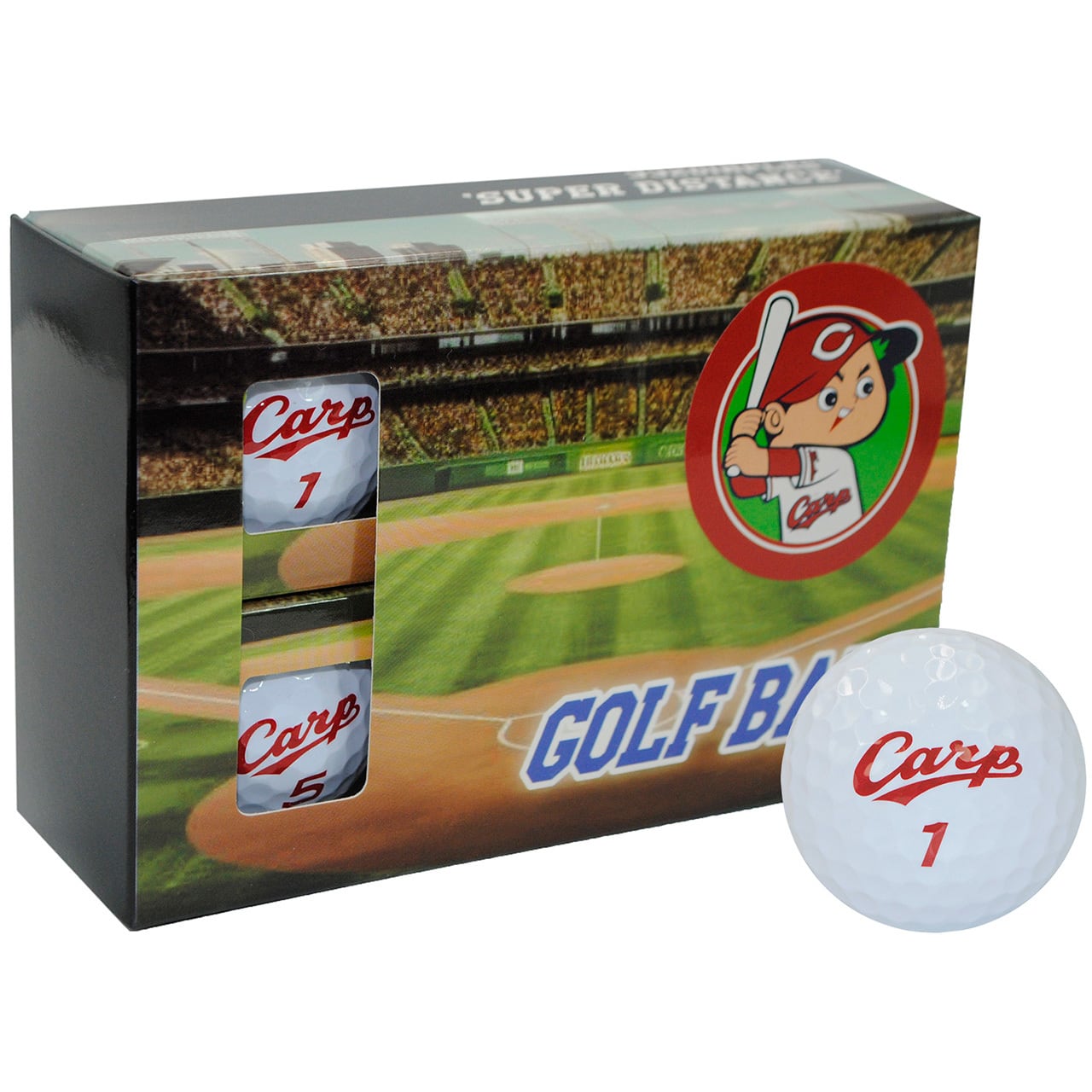広島東洋カープ ゴルフボール 6個入り HCBA-4774