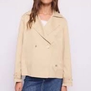 GAUDI AラインスプリングショートトレンチコートITALY:611BD35021 ¥29000➕tax