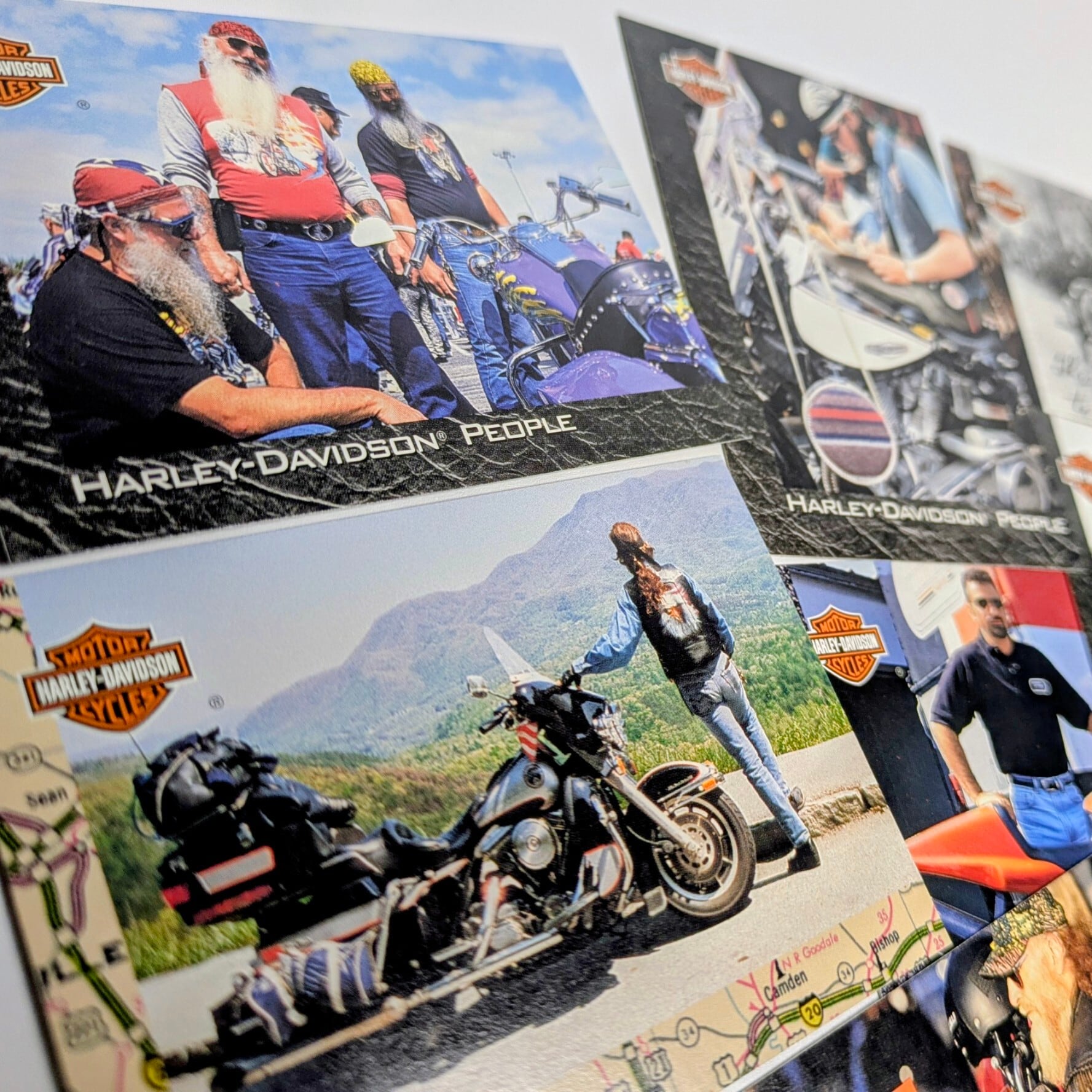 ☆送料無料！☆ VINTAGE 1994【 Harley-Davidson ( ハーレーダビッドソン ) 】トレーディングカード / トレカ 単品 （1個= 18CARDS＋1PATCH入）〚アメリカン雑貨 アメトイ〛