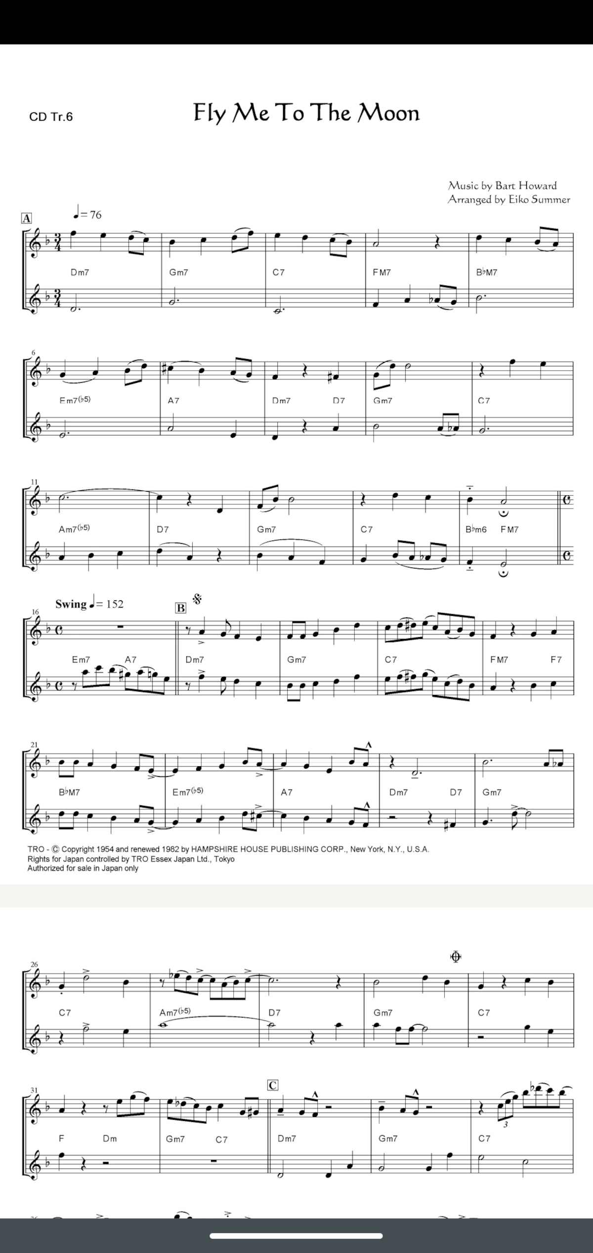 フルート バイオリン ピアノ ②デサフィナードトリオ 楽譜 - 本