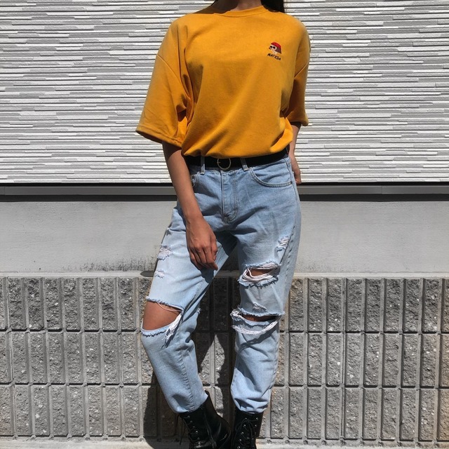 胸ワンポイントマチルダtシャツ Parapure