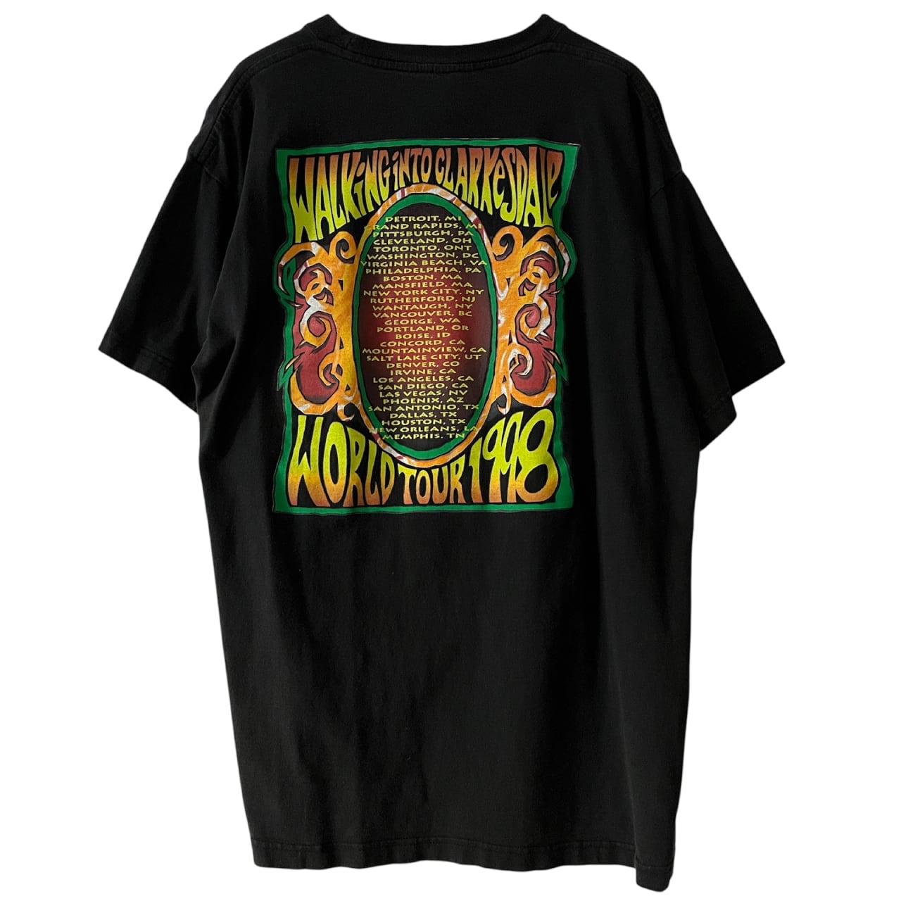 Page & Plant 1998 Walking Into Clarksdale World Tour Band Tee