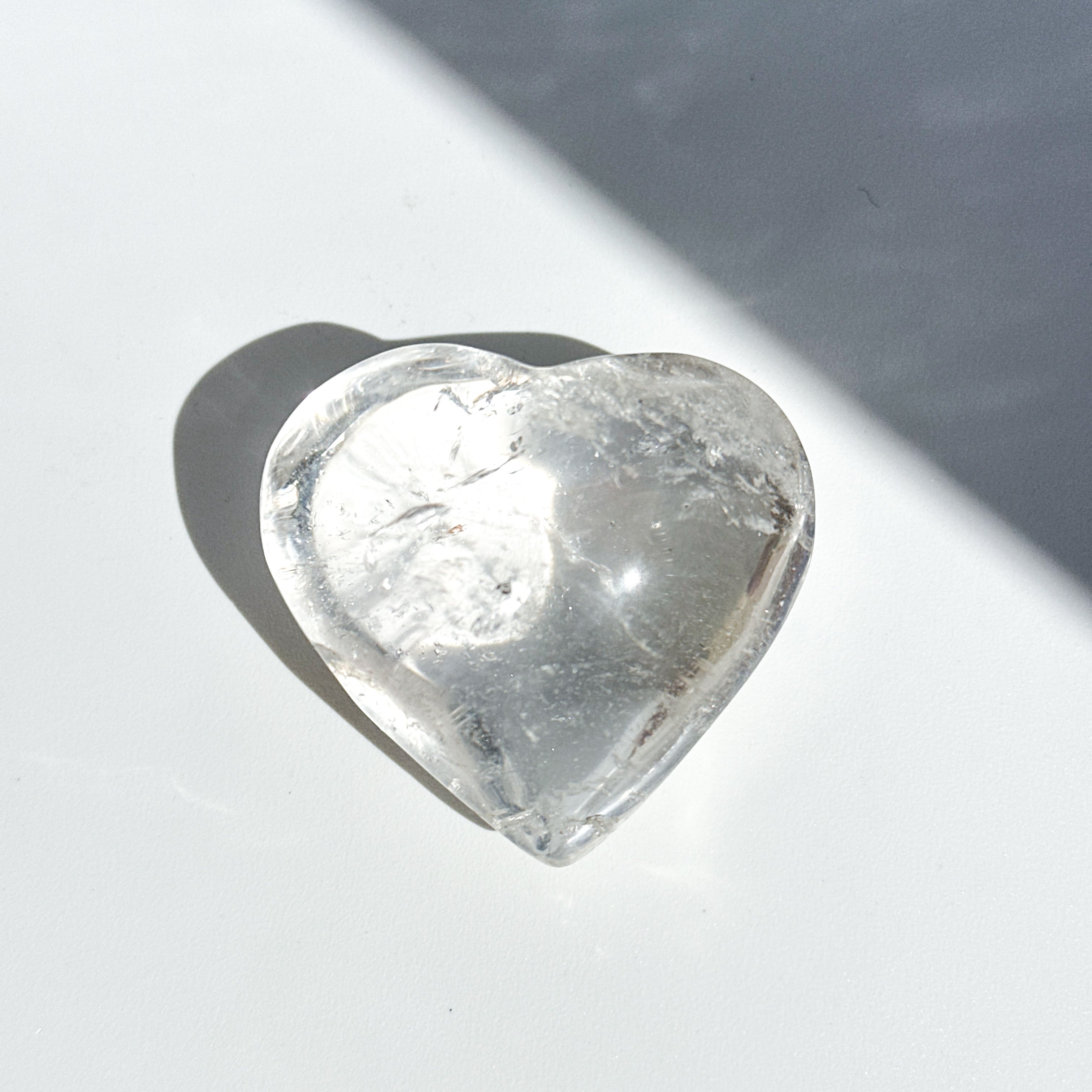 ぷっくり♡バイーア産レムリアンクォーツ ハート53◇ Lemurian Quartz ◇ 天然石・鉱物・パワーストーン・インテリア