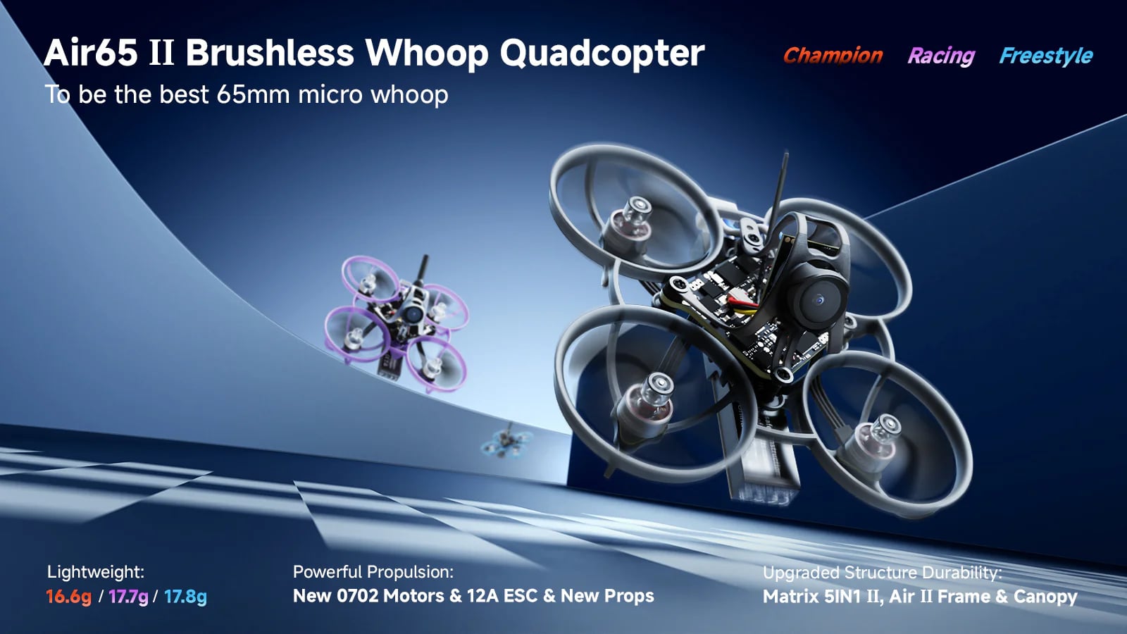BETAFPV Air65 Ⅱ Brushless Whoop Quadcopter 各種 | FPVドローン