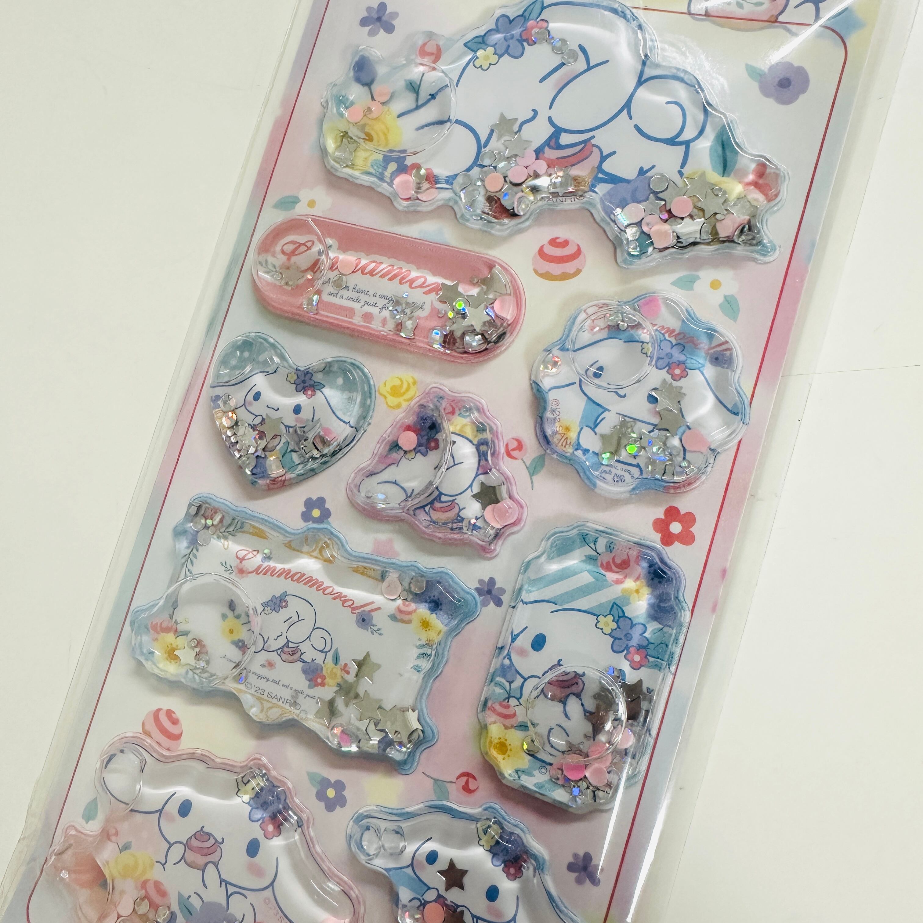 シナモン シナモロール 公式ライセンス品 サンリオ ウォーターシール 2