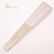 フラメンコ 小物 Abanico Español 32cm アバニコ ホワイト系 ベージュ系 ゴールド系 扇子 せんす 白 クリーム色 柄 模様 小道具 ダンス小物 練習 レッスン 舞台 発表会 イベント ダンス ステージ フラメンコ小物 明るい シンプル