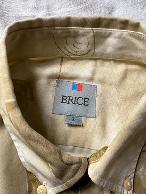 Art Pattern Beige Shirt