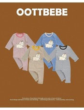 韓国子供服 / 26winter / oottbebe / もこもこルームウェア / ベビー&キッズ / 冬服 *XS~XL*