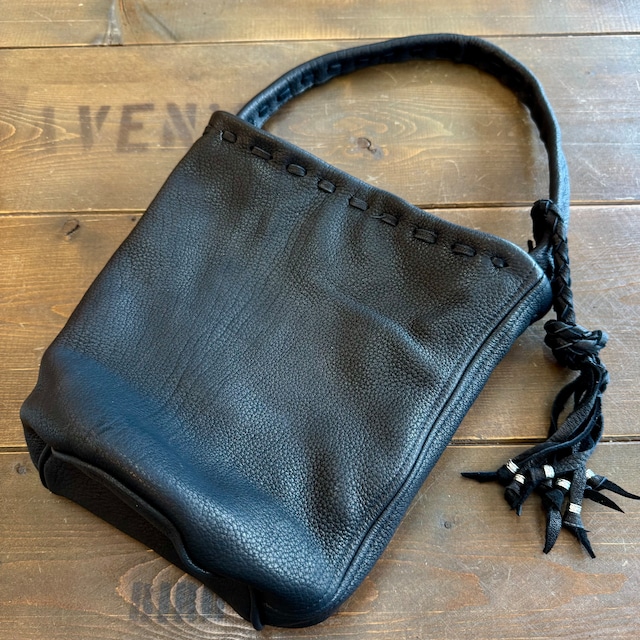 ナスングワム×アーリーモーニング【Nasngwam×Early Morning】One Handle Tote (black)