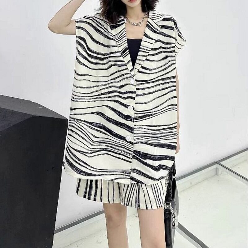 レオパードトップス×パンツセットアップ A0432