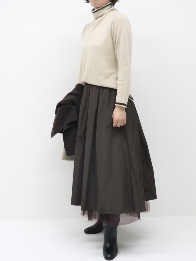 フィロカシミアラインニット（ベージュ）