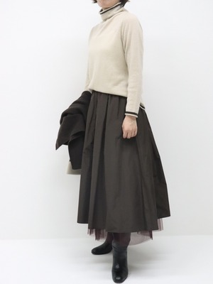 フィロカシミアラインニット(ベージュ)
